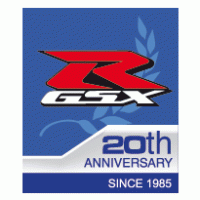 gsxr 20th anniversary logo