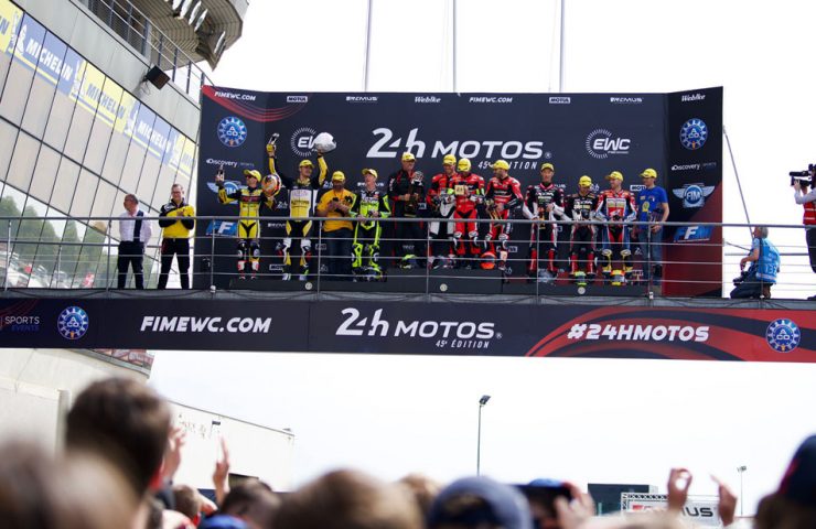 No Limits Team podio 24 Ore Le Mans 2022