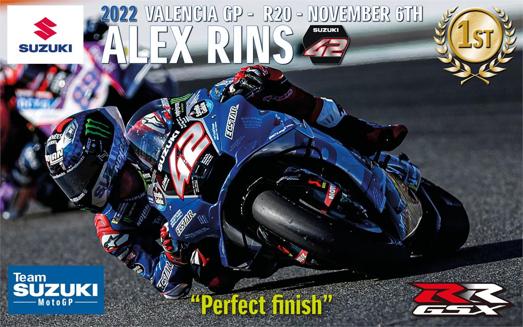 Alex Rins Valencia 2022